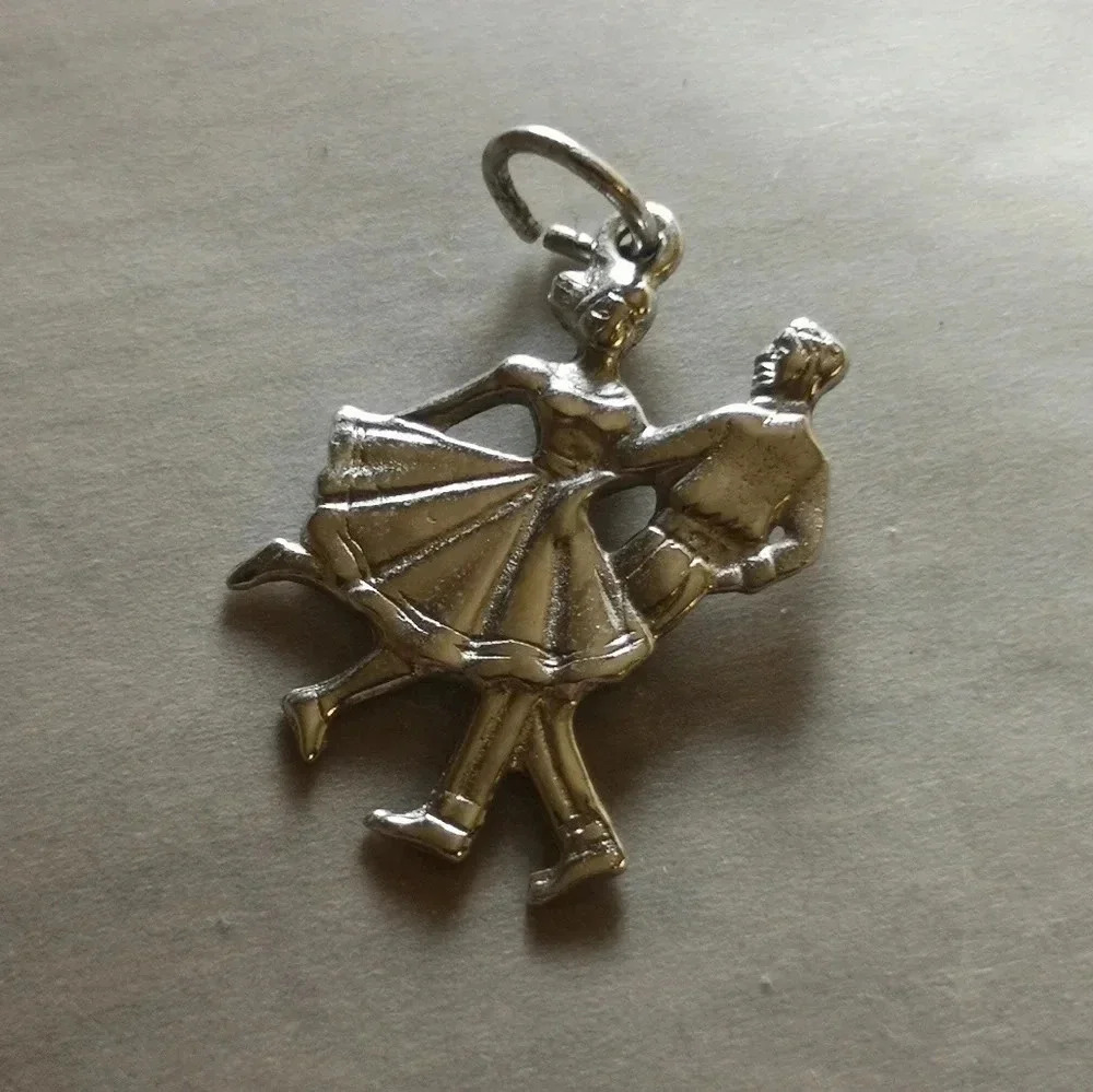 Vintage 925 dancing charm/pendant